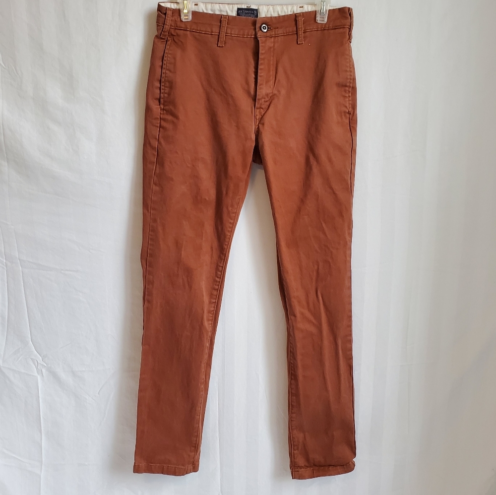 Men’s Levi's Slim Fit Stretch 30x32 Burnt Orange Brown / Rust